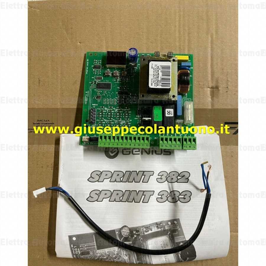 Centralina per cancello automatico scorrevole SPRINT 382-383